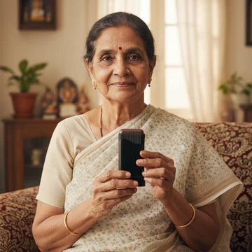 Covering White Hair is Simple and Convenient 20gm - Black